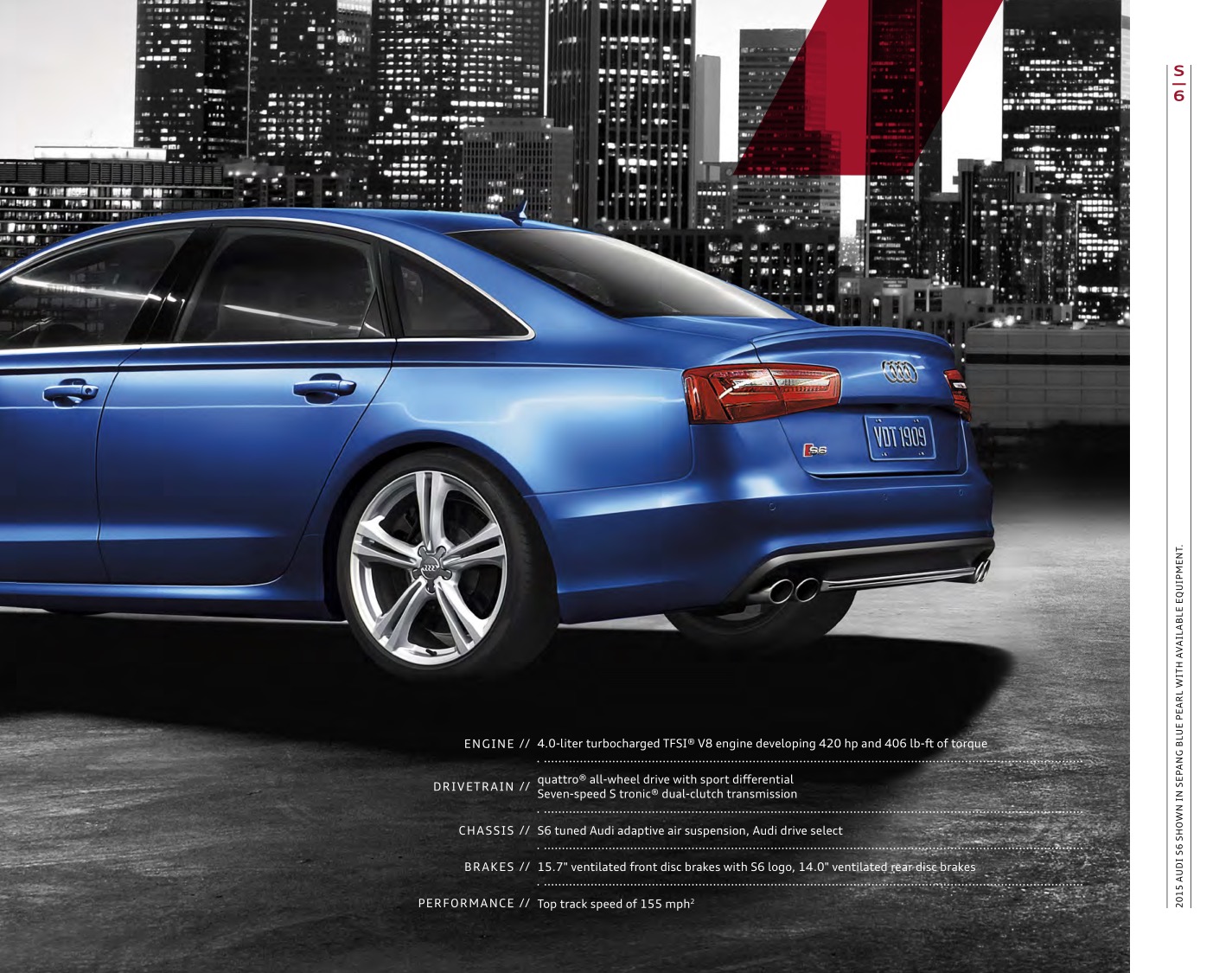 2015 Audi A6 Brochure Page 45